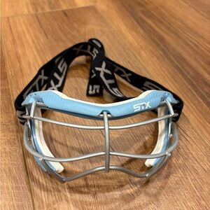 STX Focus-S Women’s Lacrosse Goggles – Blue/White
